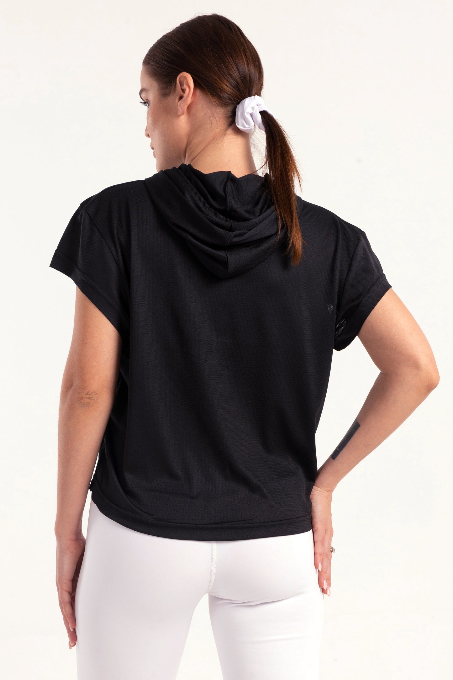 Black Core Charge Short Sleeve Top