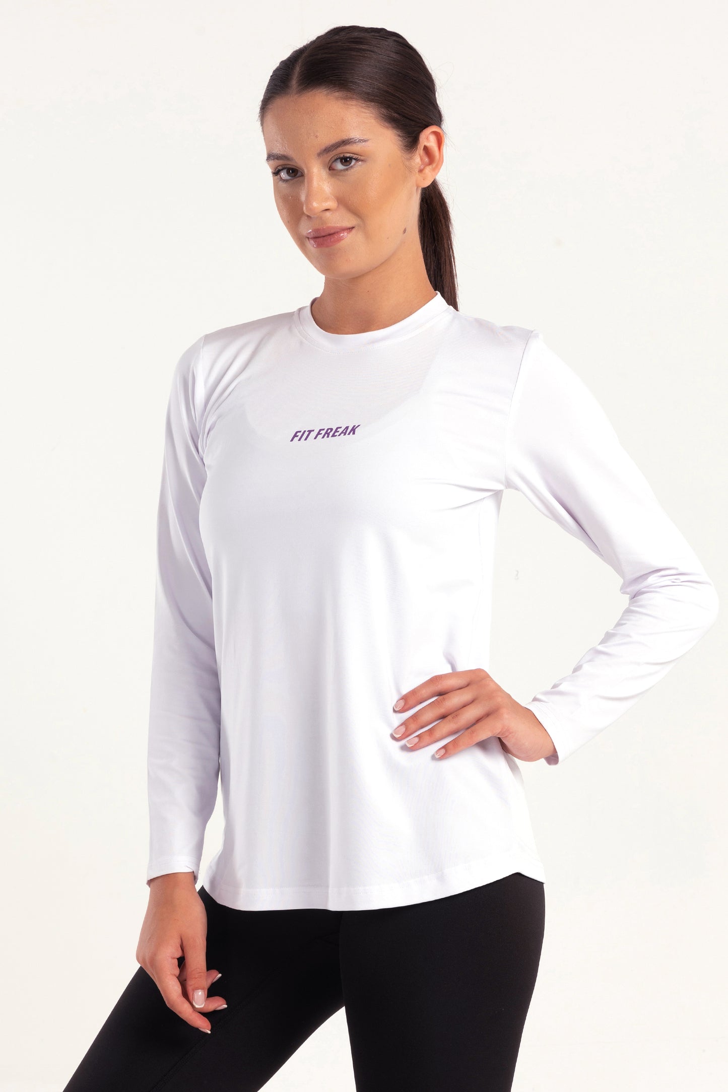 White Long Sleeve Top
