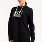Black Limitless Fit Freak Print Hoodie