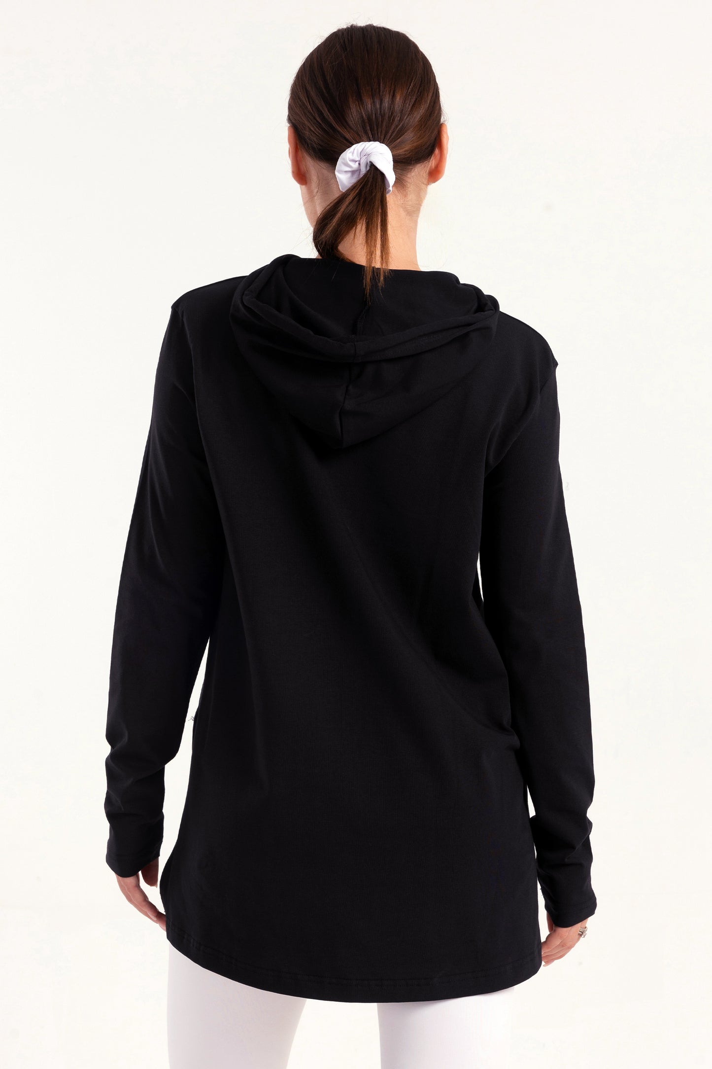 Black Limitless Fit Freak Print Hoodie