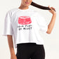 Your Plate Or Mine Cropped T-shirt