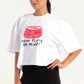 Your Plate Or Mine Cropped T-shirt