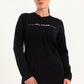 Black Limitless Long Sleeve Top