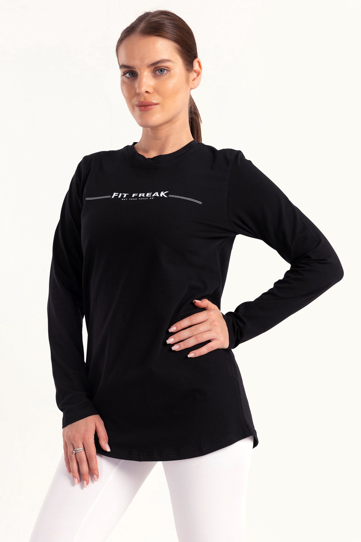 Black Limitless Long Sleeve Top