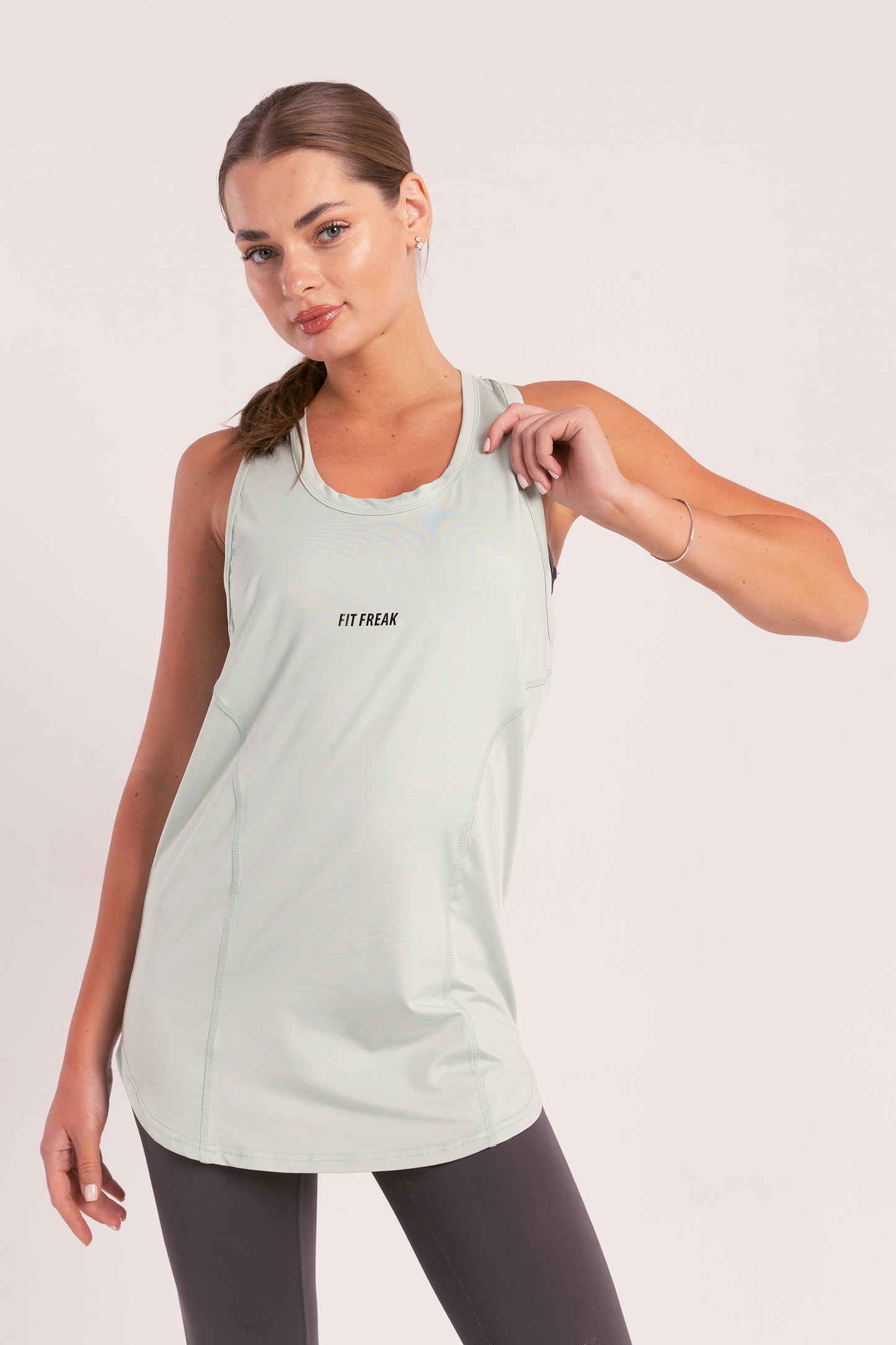 Mint Sleeveless Top