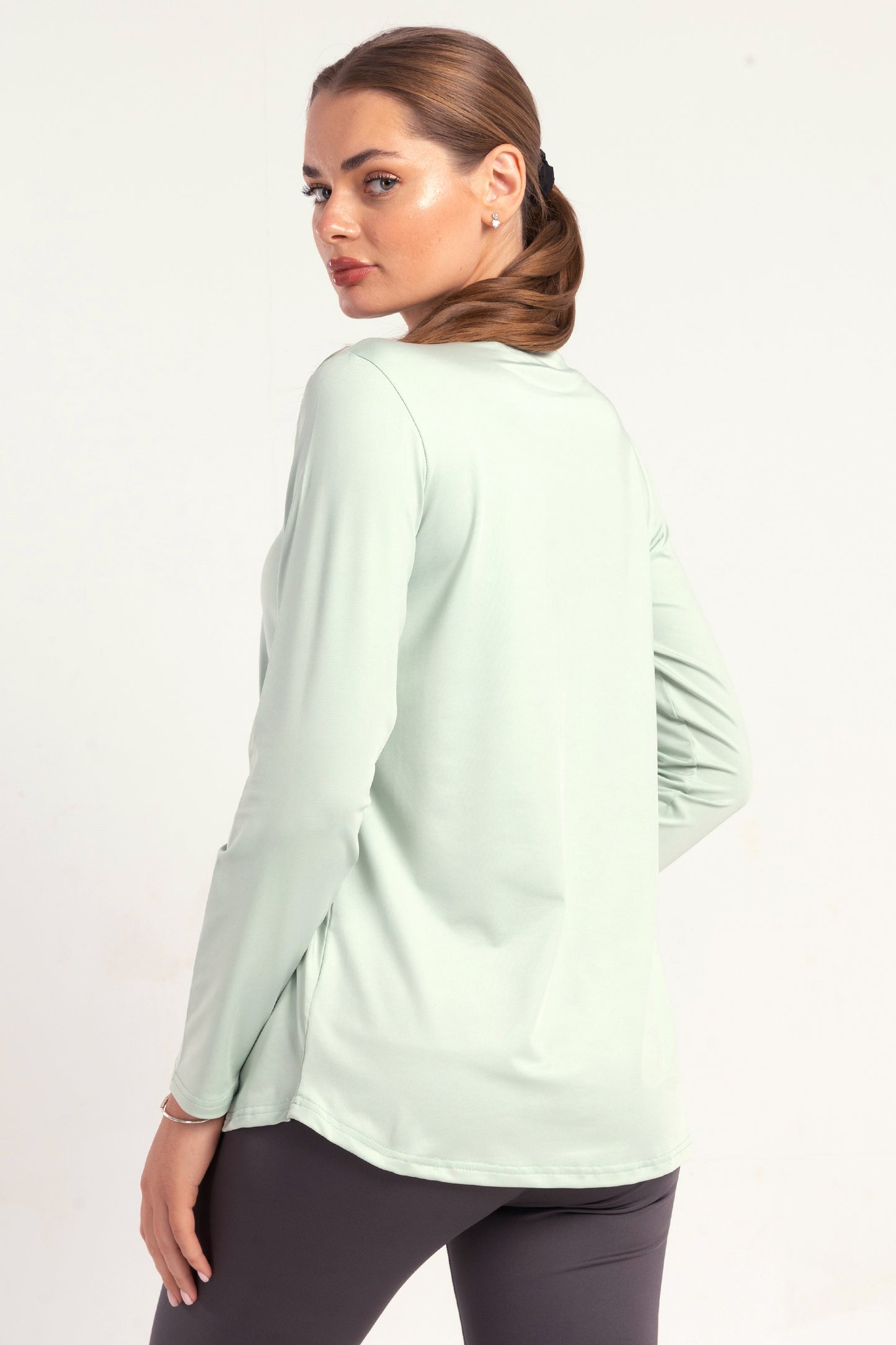 Mint Long Sleeve Top