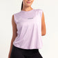Lilac Back Detail Top
