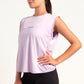 Lilac Back Detail Top