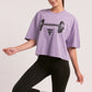 Barbell Babe Cropped T-shirt