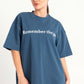 Remember The Goal Oversized T-shirt