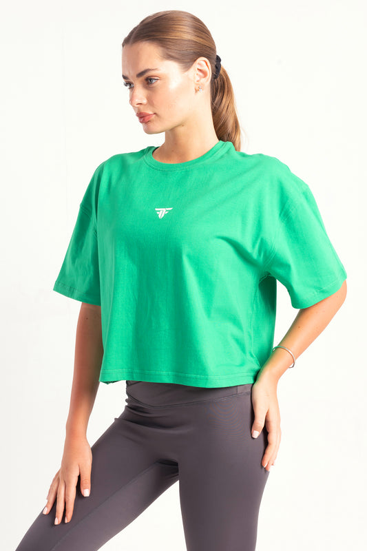 Kelly Core Statement Cropped T-shirt