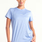 Sky Blue Running Half Sleeve Top