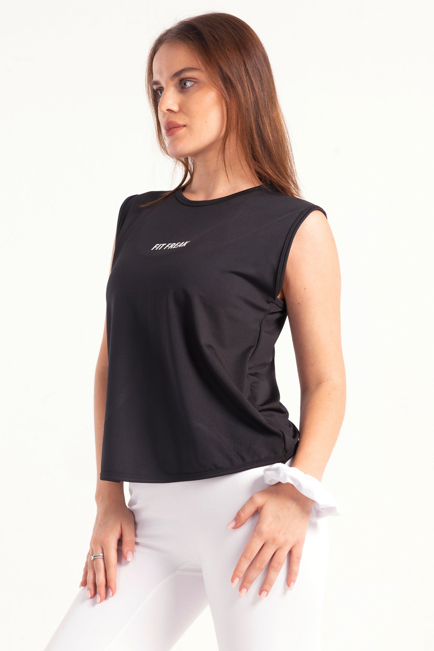 Black Back Detail Top