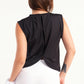 Black Back Detail Top
