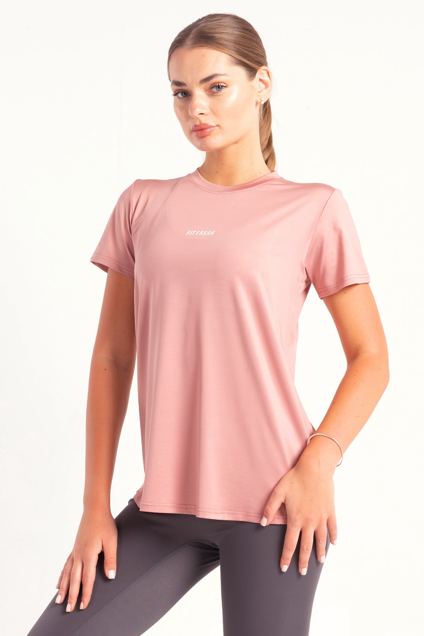 Rose Running Half Sleeve Top