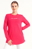 Fuchsia Limitless Long Sleeve Top