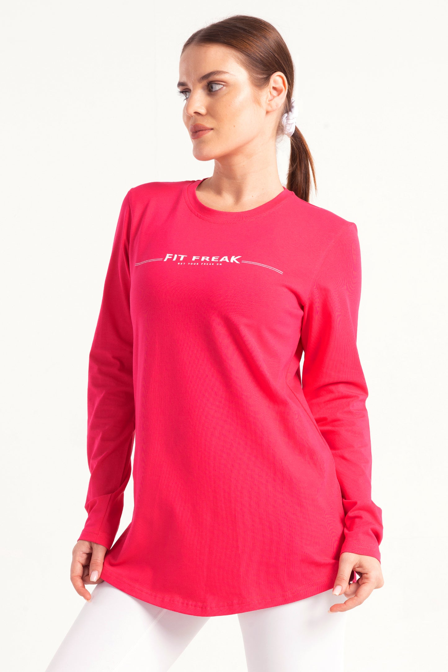 Fuchsia Limitless Long Sleeve Top