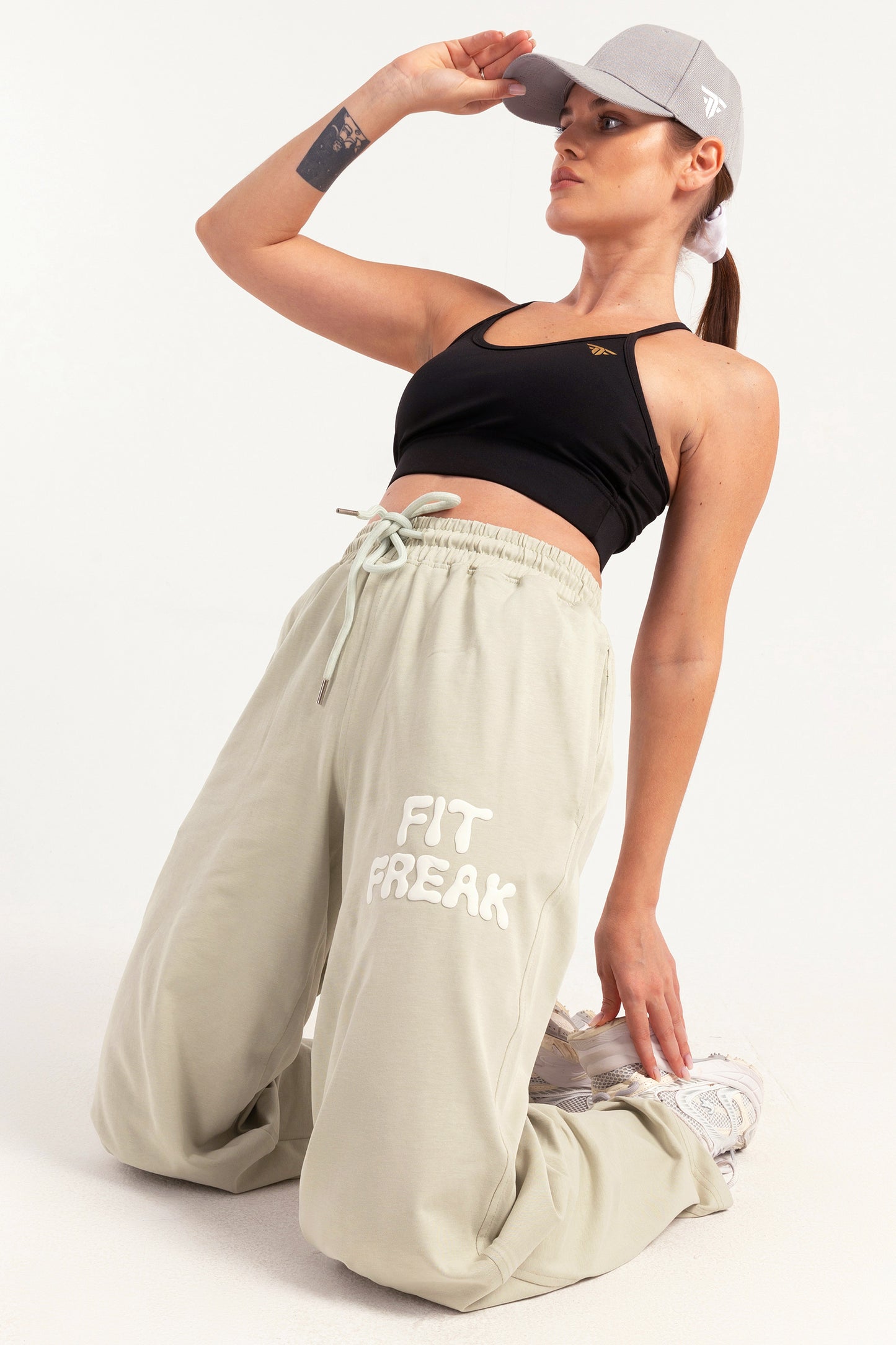 Mint Pop Print Sweatpants