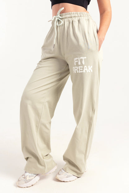 Mint Pop Print Sweatpants - bottom