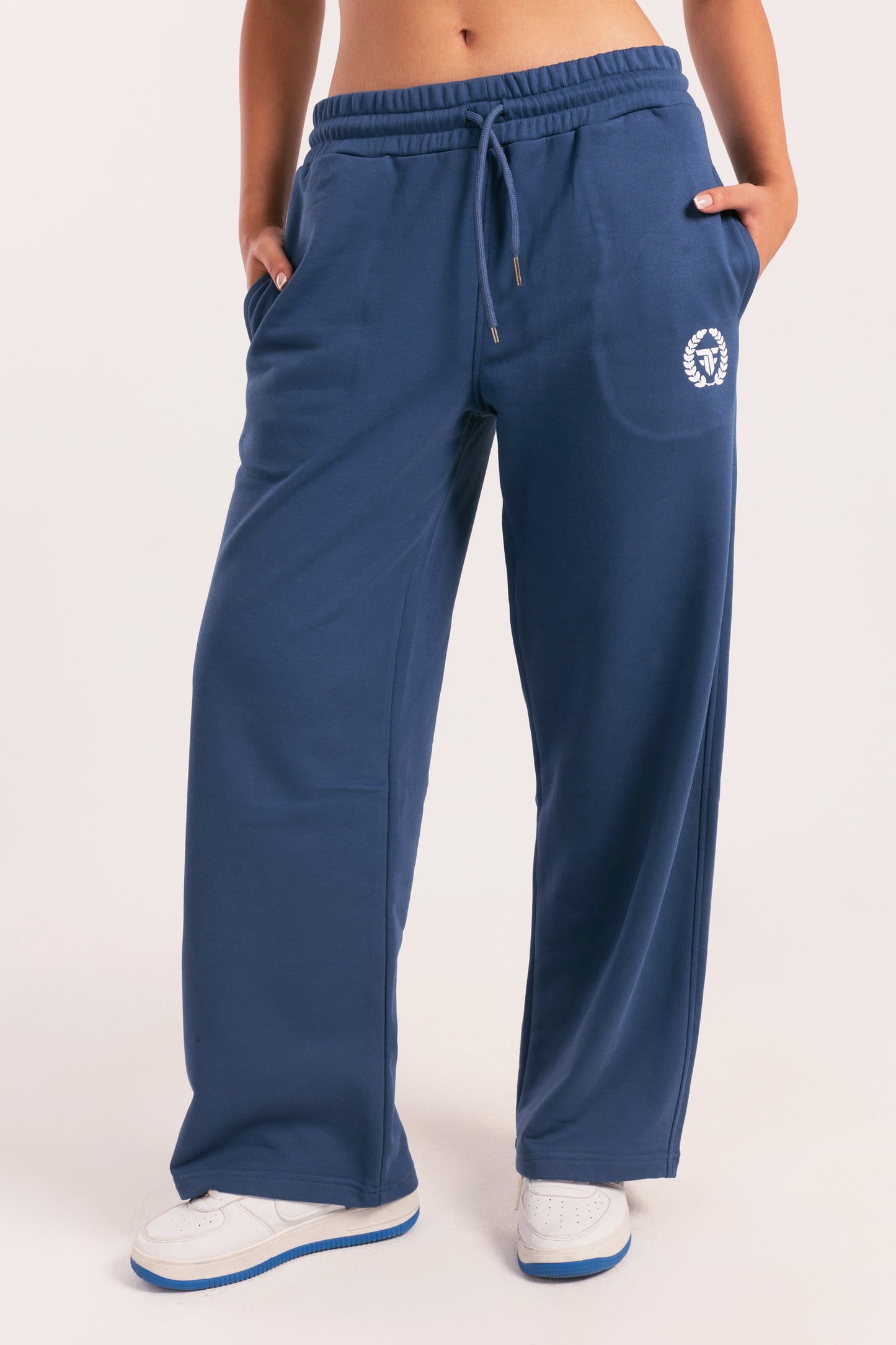 Steel Blue Elite Crest sweatpants