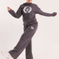Grey Elite Crest sweatpants