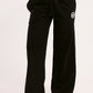 Black Elite Crest sweatpants