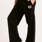 Black Elite Crest sweatpants