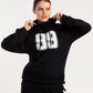 Black Ninety-Nine Oversized Hoodie