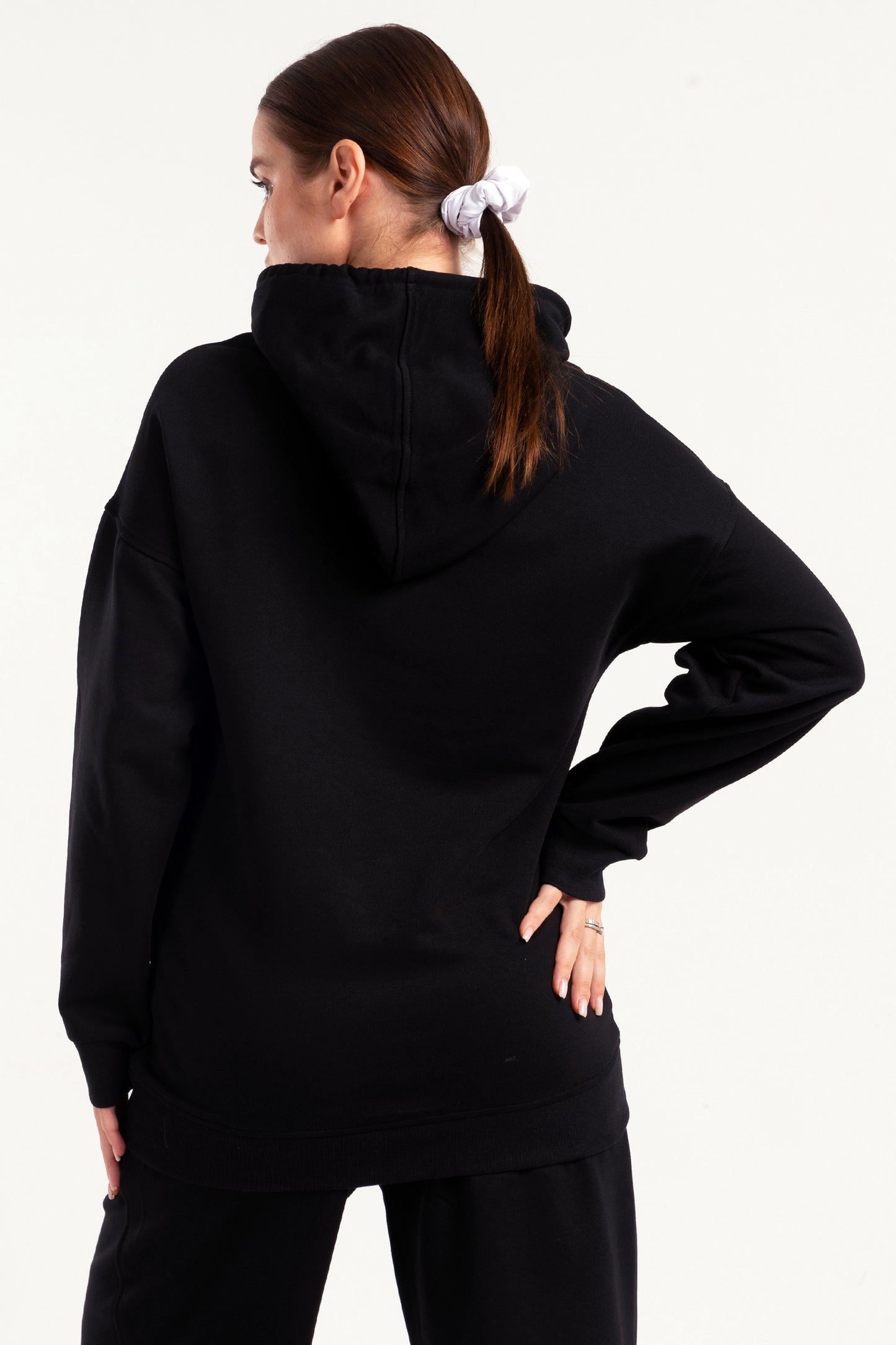 Black Ninety-Nine Oversized Hoodie