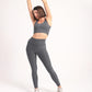 Dark Gray Heather Molded Cup Sports Bra