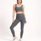 Dark Gray Heather Molded Cup Sports Bra