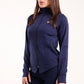 Navy Contour Tight Jacket