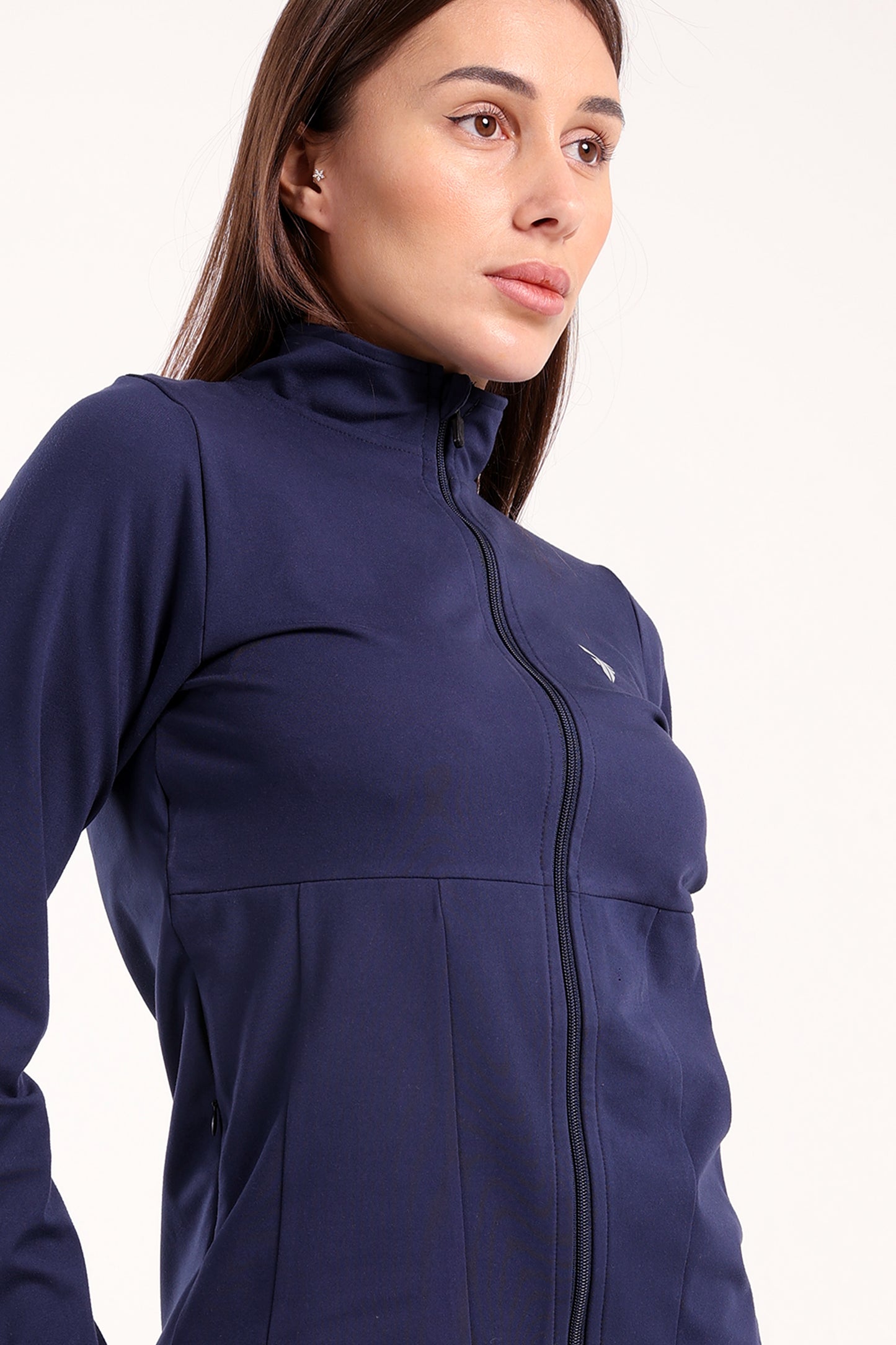 Navy Contour Tight Jacket