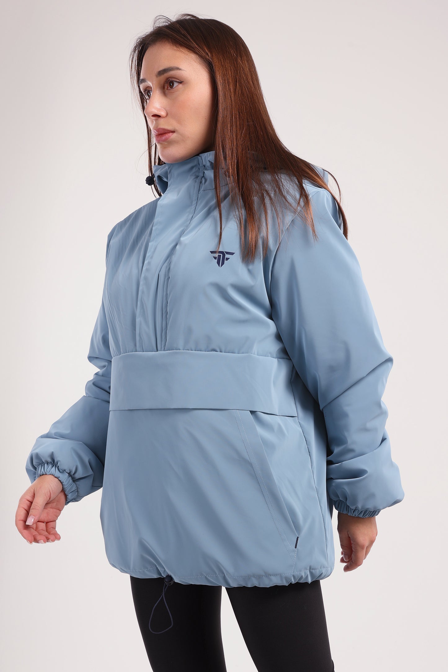 Baby Blue Cloud Zip Up Hoodie