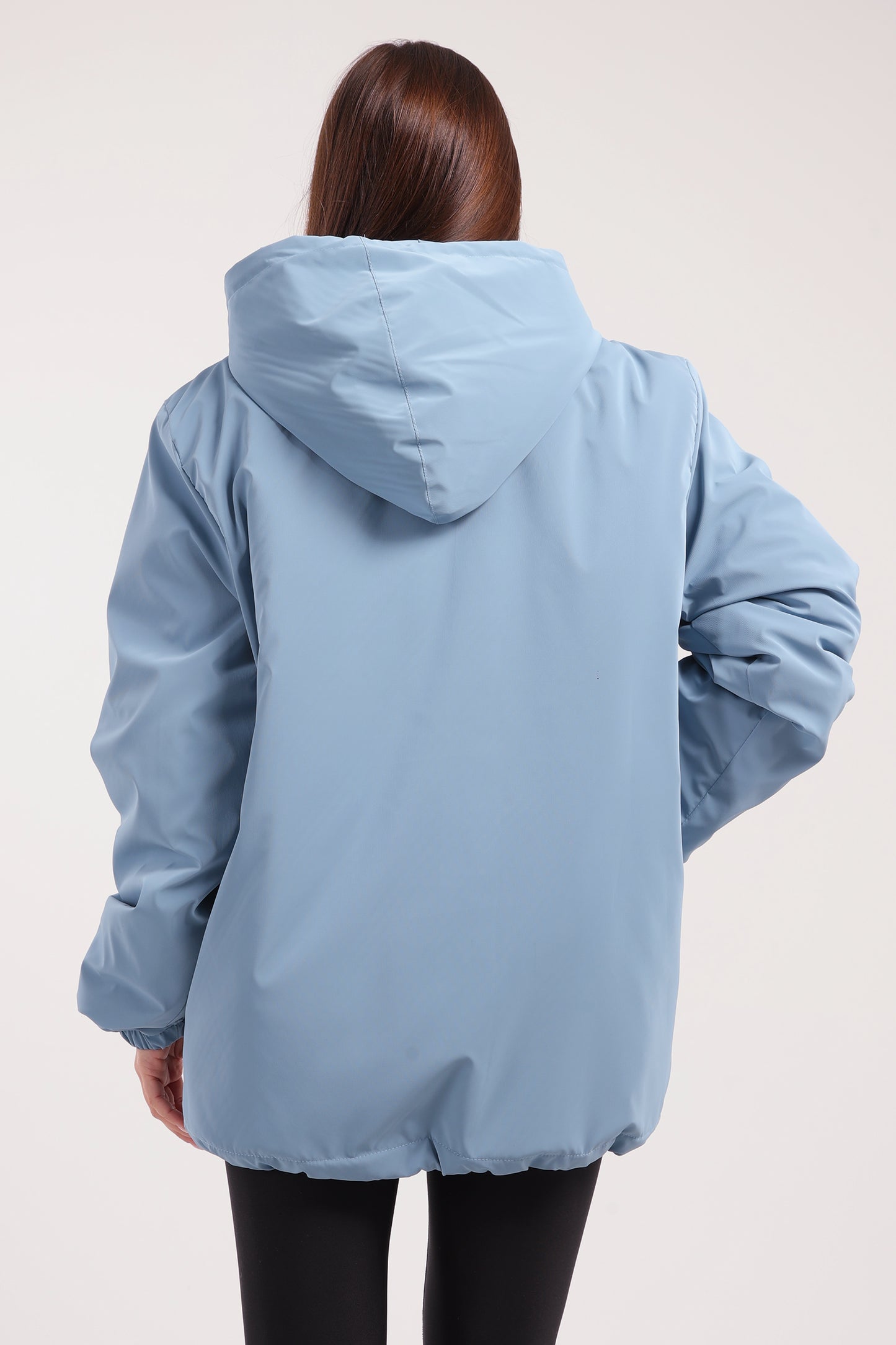 Baby Blue Cloud Zip Up Hoodie