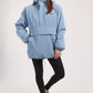 Baby Blue Cloud Zip Up Hoodie