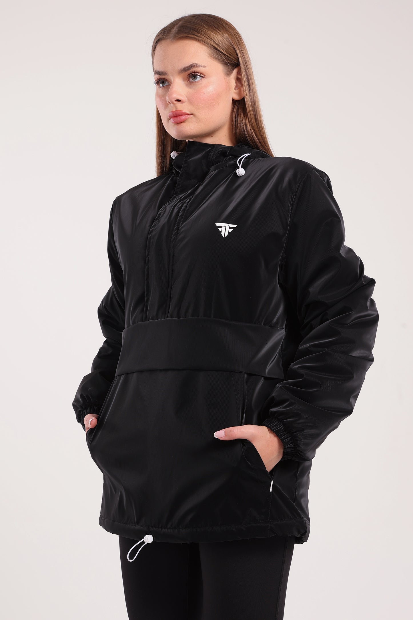 Black Cloud Zip Up Hoodie