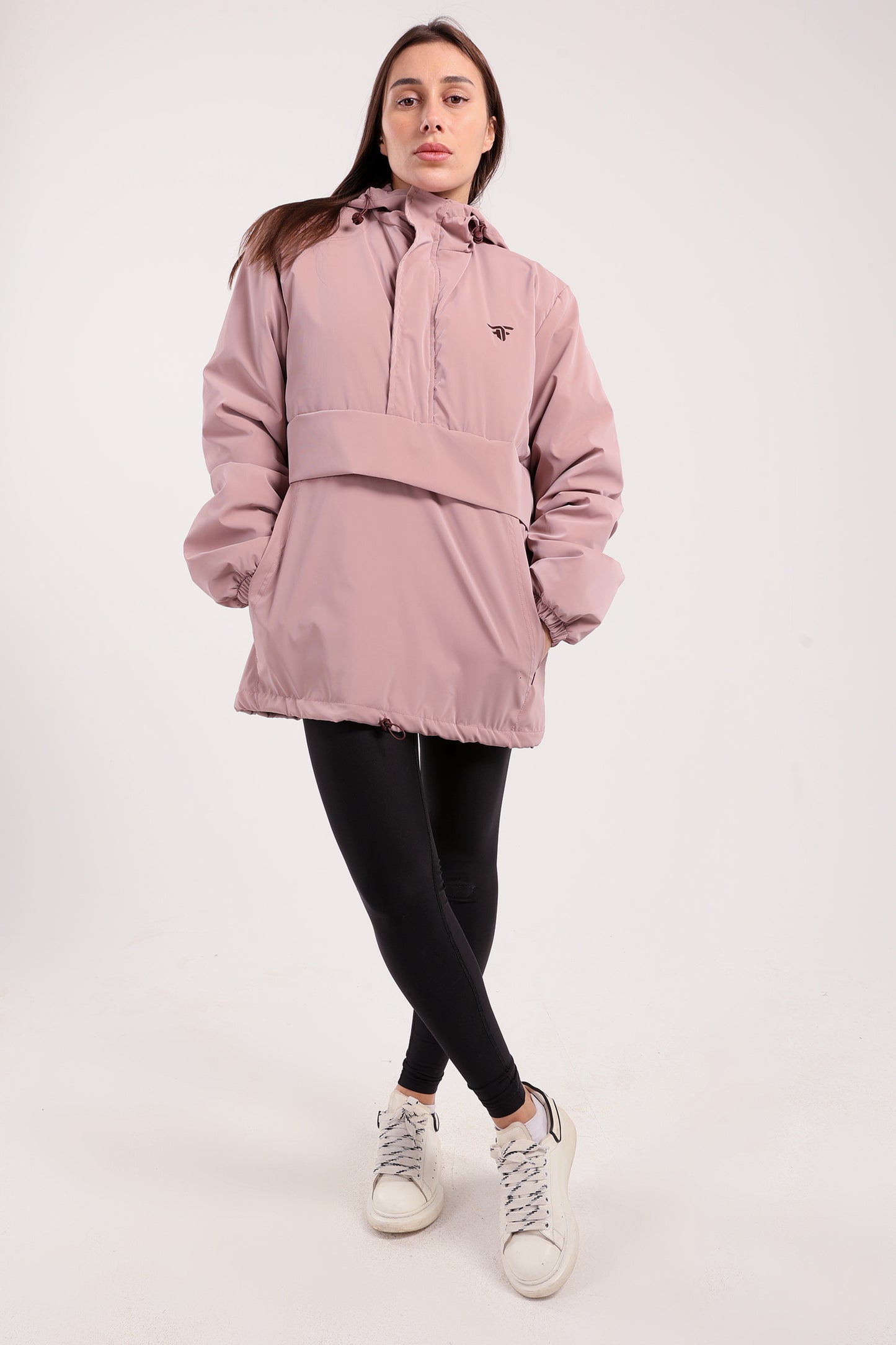 Pink Cloud Zip Up Hoodie