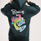 Chill Like A Boss Print Hoodie