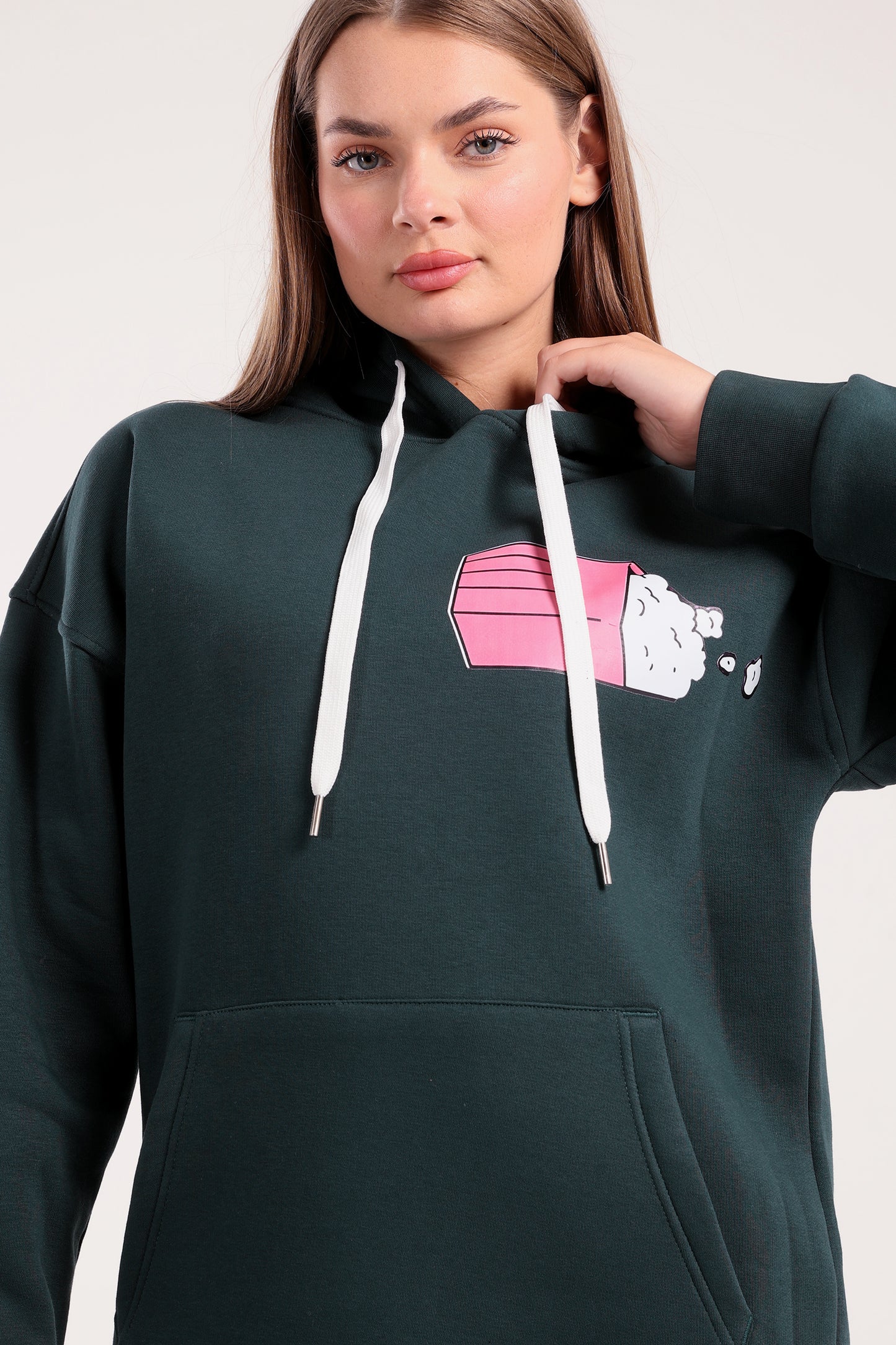 Chill Like A Boss Print Hoodie