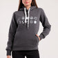 Planets Print Hoodie