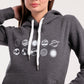 Planets Print Hoodie