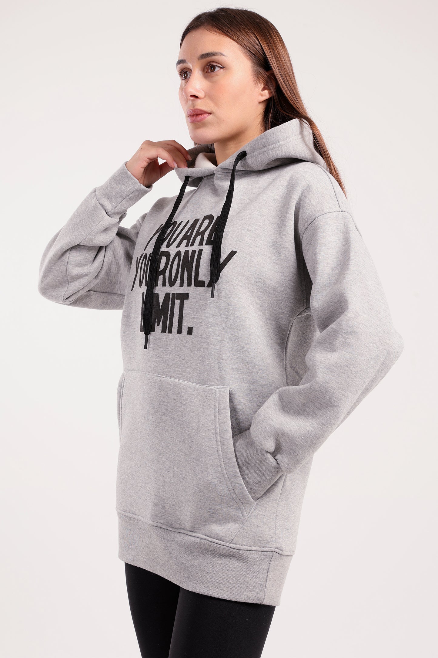 No Limit Print Hoodie