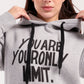 No Limit Print Hoodie