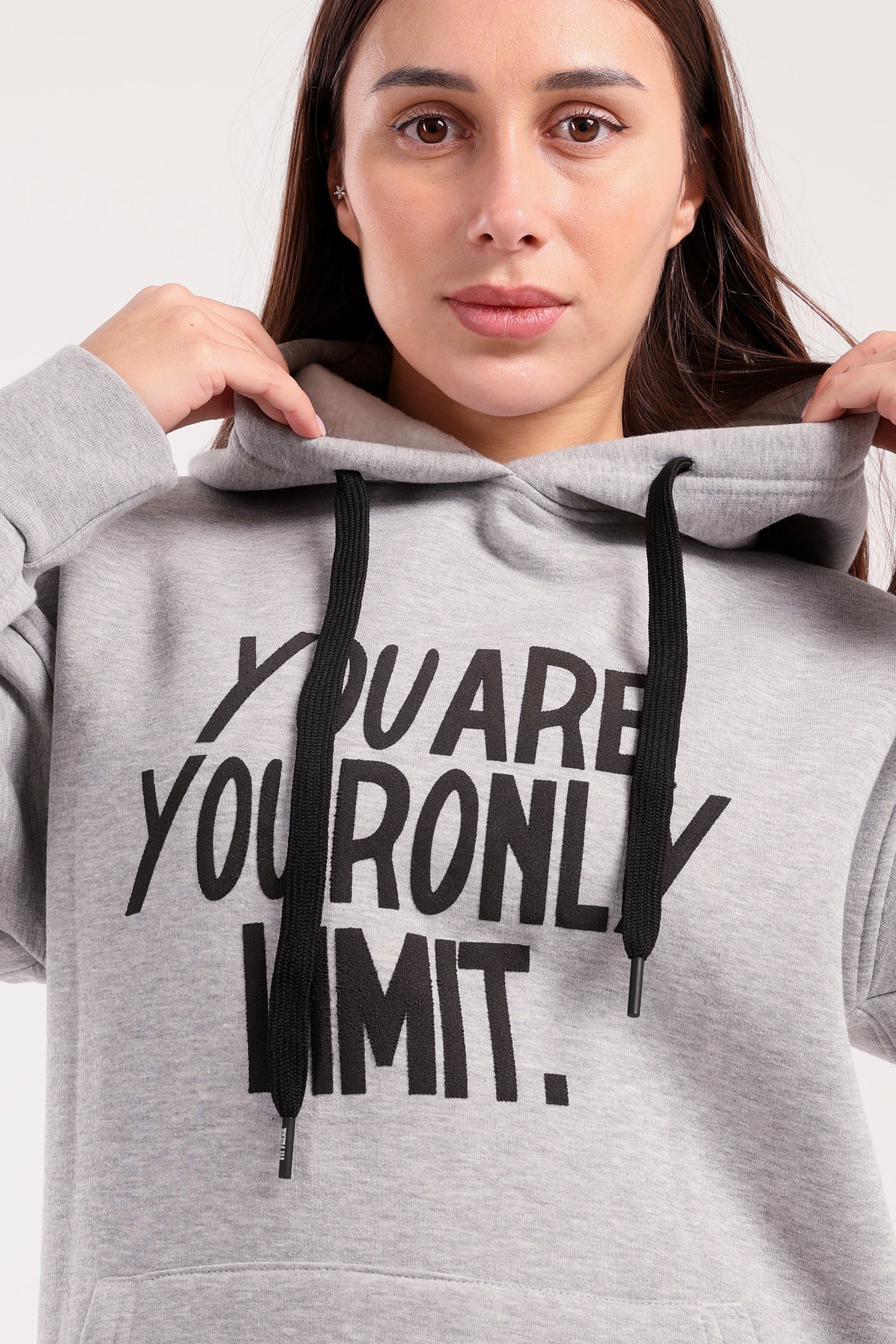 No Limit Print Hoodie