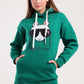 Cool Llama Print Hoodie