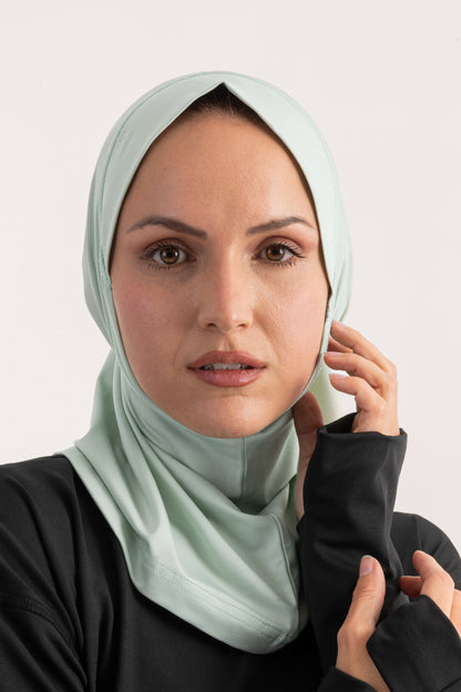 Mint Sports Hijab - sports bras, support