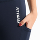 Dark Blue Basic Pocket Leggings - leggings, basic
