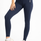 Dark Blue Basic Pocket Leggings - leggings, basic