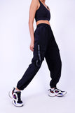 Black Cargo Joggers